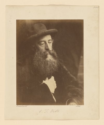 G. F. Watts av Julia Margaret Cameron