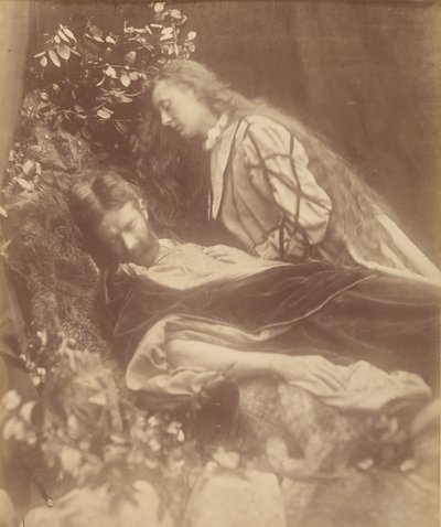 Gareth och Lynette, 1874. av Julia Margaret Cameron