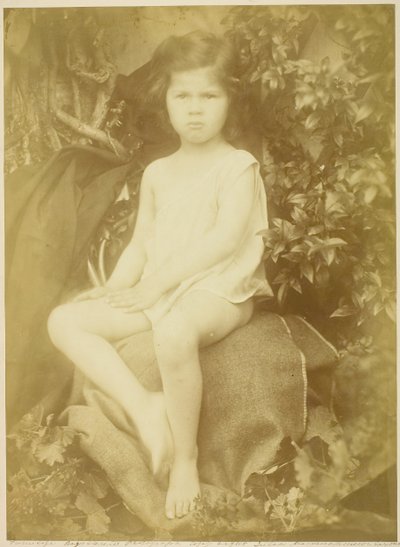 George Duckworth-studie för spädbarnet Saint John, 1872. av Julia Margaret Cameron