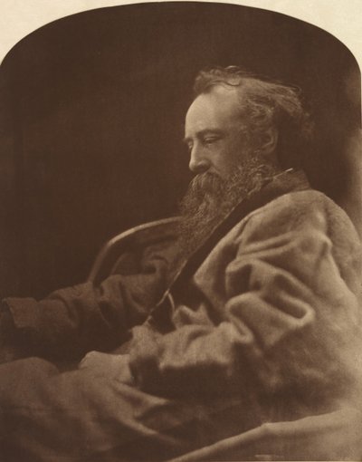 George Frederick Watts, 1864, tryckt ca. 1905. av Julia Margaret Cameron