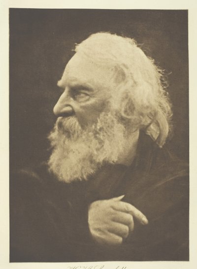 H. W. Longfellow, 1868, tryckt ca. 1893. av Julia Margaret Cameron