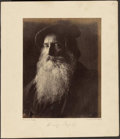 Henry Taylor av Julia Margaret Cameron