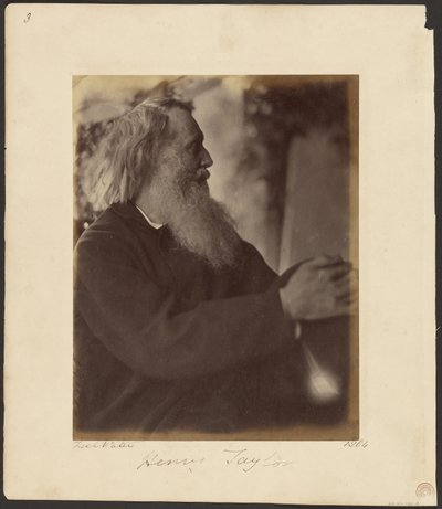 Henry Taylor av Julia Margaret Cameron
