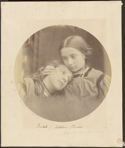 Isabel och Adeline Somers av Julia Margaret Cameron