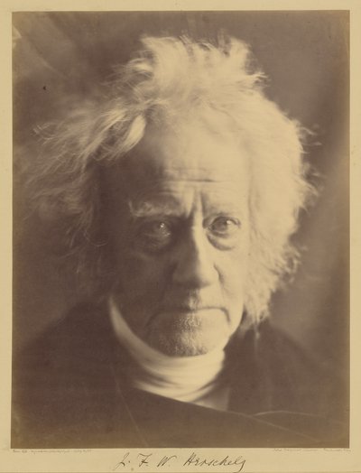 J. F. W. Herschel av Julia Margaret Cameron