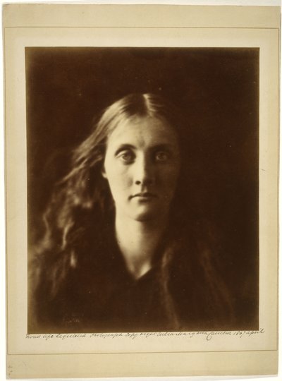 Julia Jackson framifrån "Stella" av Julia Margaret Cameron
