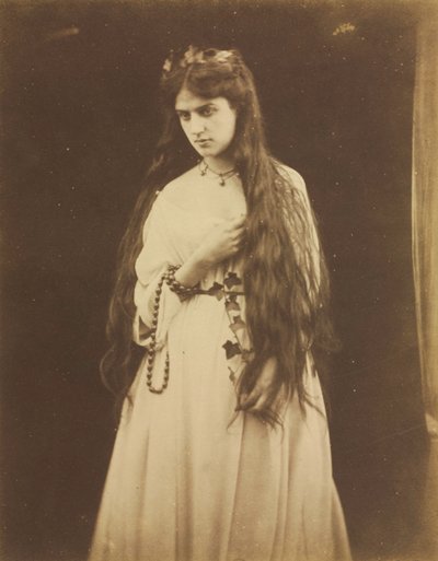 Mnemosyne (Marie Spartali, 1844-1927) av Julia Margaret Cameron