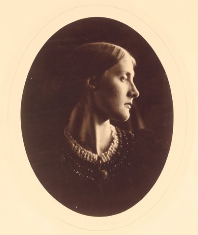 Mrs Herbert Duckworth, april 1867. av Julia Margaret Cameron