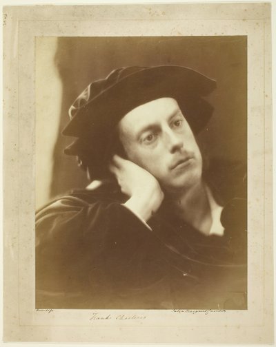 Porträtt av Hon. Frank Charteris, 1867. av Julia Margaret Cameron