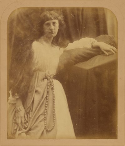 Pre - Raphaelite Study av Julia Margaret Cameron
