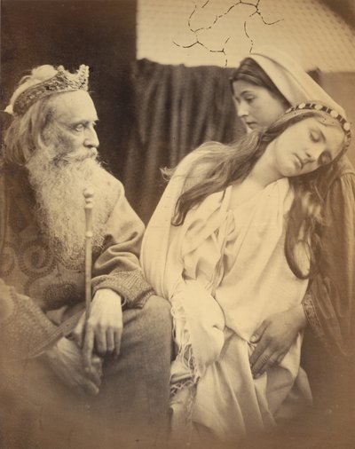 Drottning Ester inför kung Ahasveros av Julia Margaret Cameron