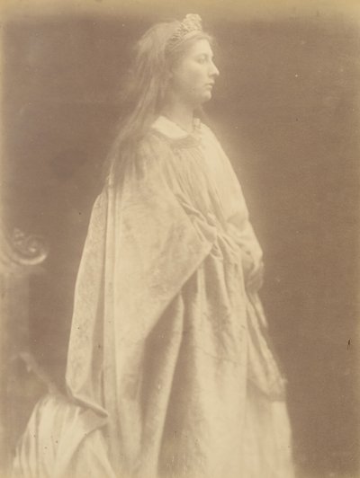 Drottning Guinevere, 1874. av Julia Margaret Cameron