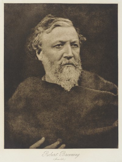 Robert Browning av Julia Margaret Cameron