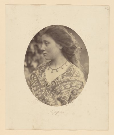 Sapfo av Julia Margaret Cameron