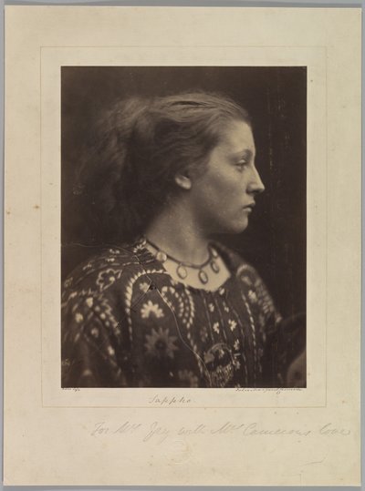 Sapfo av Julia Margaret Cameron