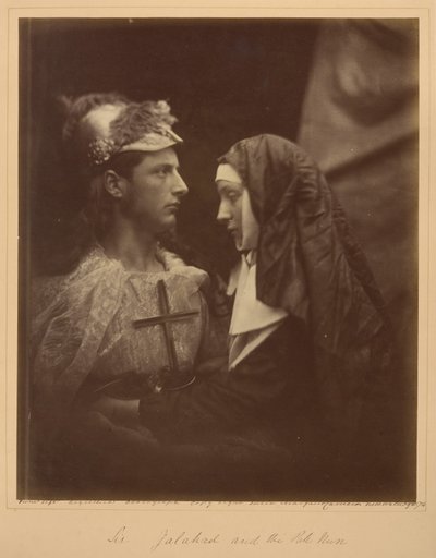 Sir Galahad och den bleka nunnan av Julia Margaret Cameron