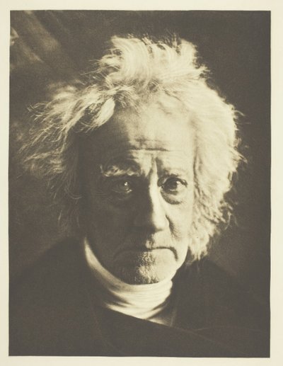 Sir John Herschel, 1867, tryckt oktober 1890. av Julia Margaret Cameron