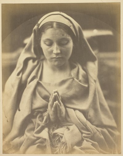 St Agnes av Julia Margaret Cameron