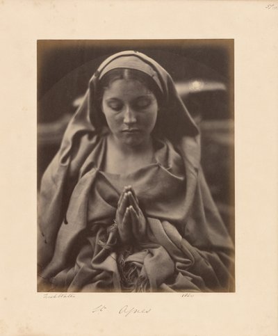 Sankta Agnes av Julia Margaret Cameron