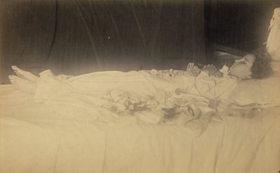 [Studie av ett dött barn] av Julia Margaret Cameron