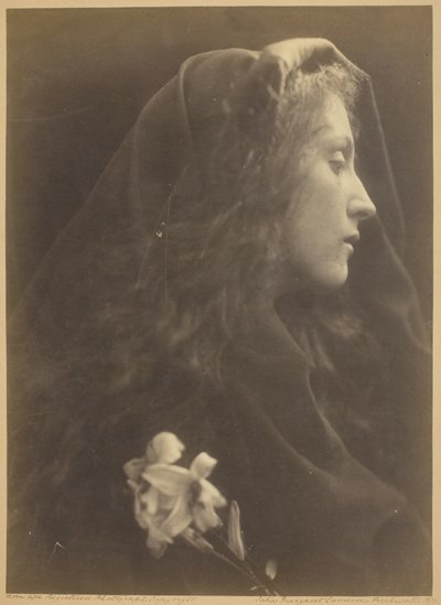 Ängeln vid graven av Julia Margaret Cameron