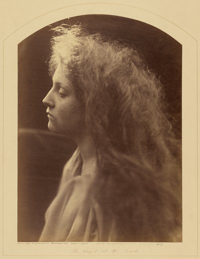 Ängeln vid graven av Julia Margaret Cameron