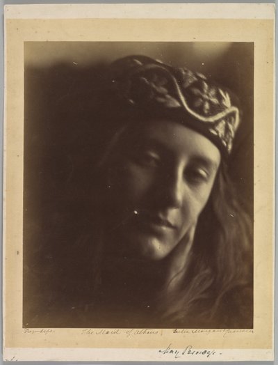Flickan från Aten (May Prinsep) av Julia Margaret Cameron