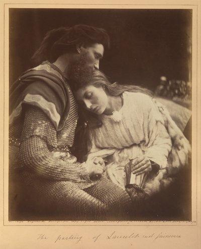 Lancelots och Guineveres avsked av Julia Margaret Cameron
