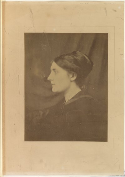 [Oidentifierad kvinna i profil] av Julia Margaret Cameron
