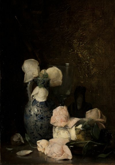 Rosor, ca 1880-90 av Julian Alden Weir