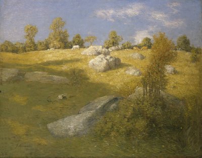 Höglandsbete, ca. 1905. av Julian Alden Weir
