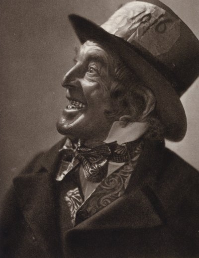 Galne Hattmakaren (svartvitt foto) av Julian Augustus Romaine Smith