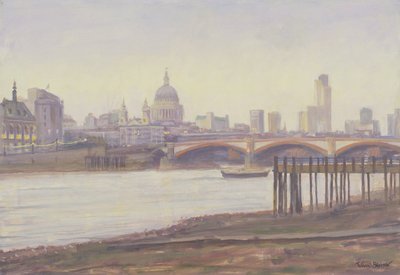 Bankside - Skymning av Julian Barrow