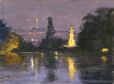 Buckingham Palace - Natt av Julian Barrow