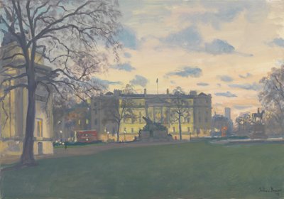 Vårkväll, Hyde Park Corner, 2010 av Julian Barrow
