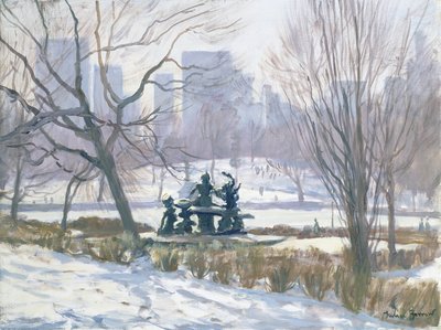 Alice i Underlandet-statyn, Central Park, New York, 1997 av Julian Barrow