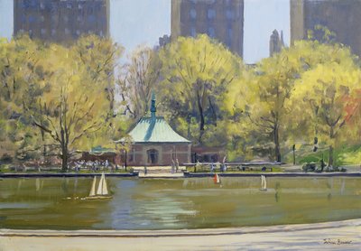 The Boating Lake, Central Park, New York, 1997 av Julian Barrow