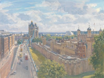 Tower Bridge och Tower of London, 2010 av Julian Barrow