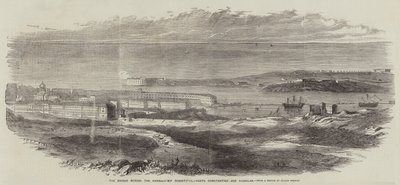 Bron över hamnen i Sebastopol, Forts Constantine och Nicholas av Julian Portch