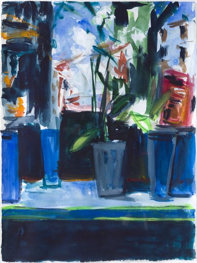 City Blomsterhandler, 2017, swed av Julie Held