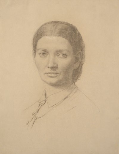 Hagen-Schwarz, Julie. Autoportree (dateerimata) av Julie Wilhelmine Hagen Schwarz