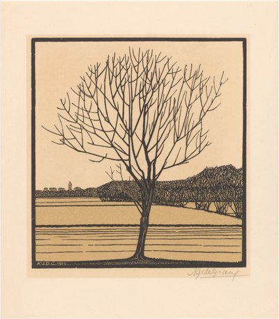 Grönkålsbom av Julie de Graag (signed by artist)