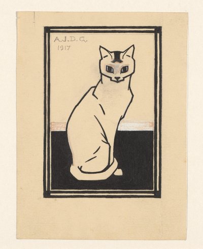 Kat av Julie de Graag (signed by artist)