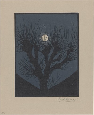 måndag natt av Julie de Graag (signed by artist)