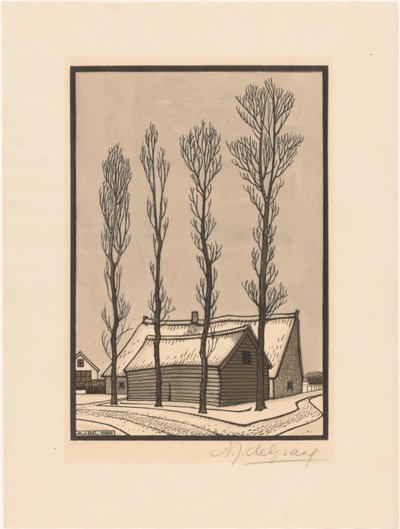 Vinter av Julie de Graag (signed by artist)