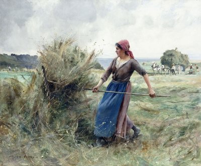 Bonde och hö, av Julien Dupre