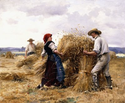 stapla hö, av Julien Dupre