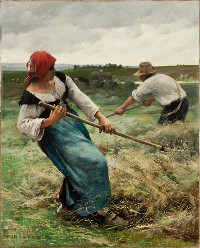 The Haymakers, 1888  av Julien Dupre