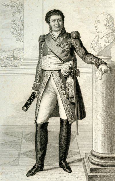 Henri Jacques-Guillaume Clarke, 1804, 1839. av Julien Leopold Boilly