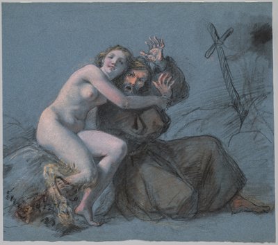 Frestelsen av Sankt Antonius av Julien Leopold Boilly
